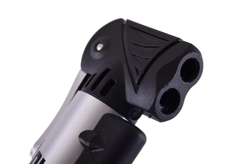 Ammaco Mini Hand Pump Alloy Gauge Silver-5