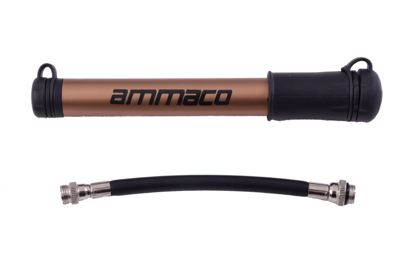 Ammaco Mini Hand Pump Alloy Connector Copper-6
