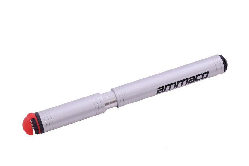 Ammaco Mini Hand Pump Dual Valve Connector Alloy-6