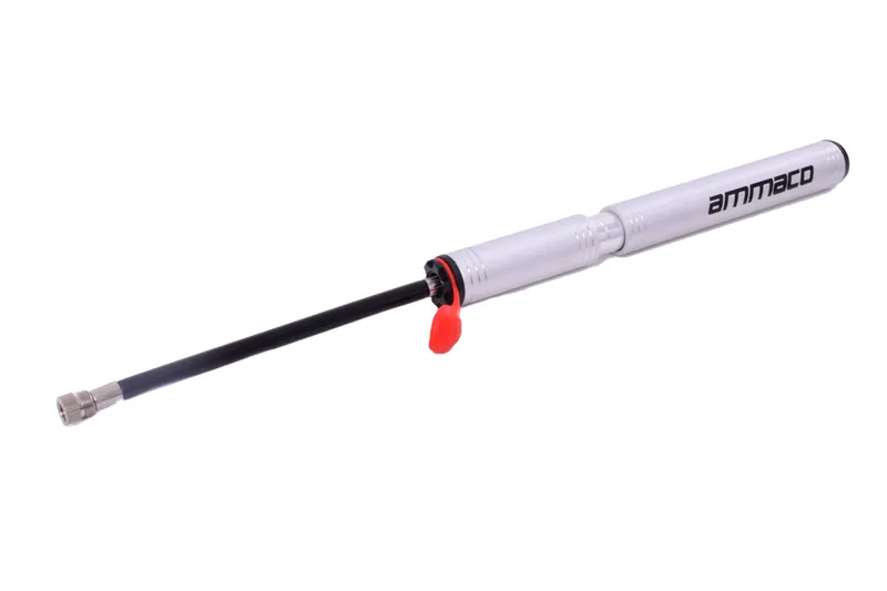 Ammaco Mini Hand Pump Dual Valve Connector Alloy