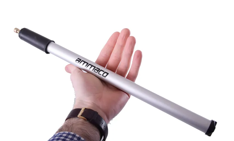 Ammaco Plastic Bicycle Hand Pump 15 Silver -6