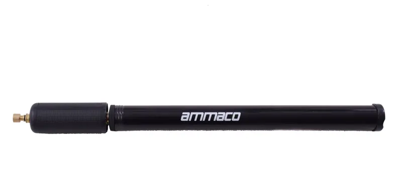 Ammaco Bicycle Big Bore Plastic 15 Hand Pump Black-7
