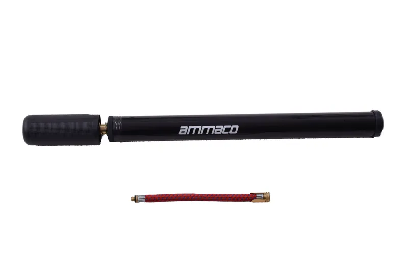 Ammaco Bicycle Big Bore Plastic 15 Hand Pump Black-1