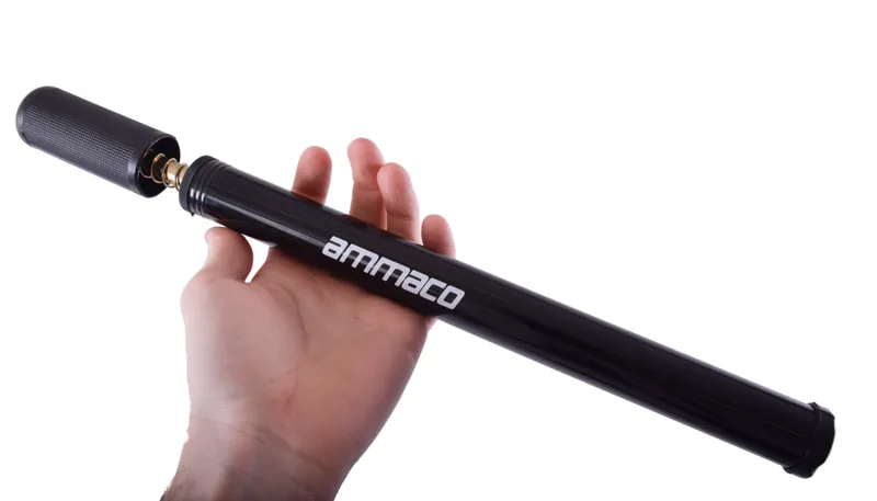 Ammaco Bicycle Big Bore Plastic 15 Hand Pump Black-3