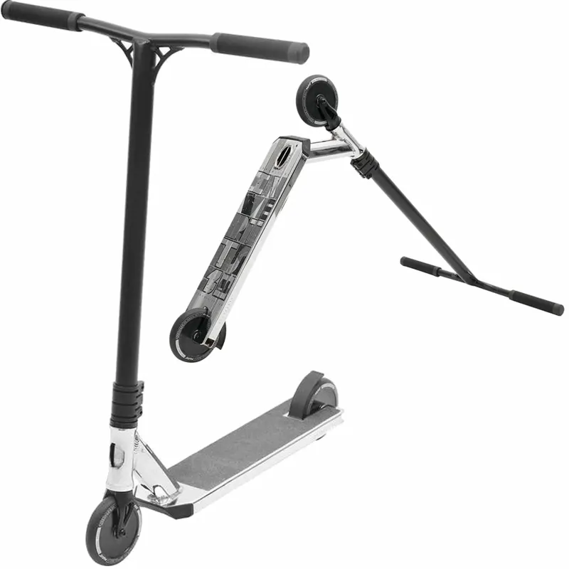 Invert TS-3 Kids Stunt Scooter Neo Chrome and Silver-3