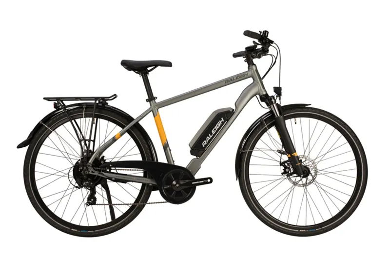 EX-DEMO Raleigh Array Crossbar Electric Hybrid Bike Grey 400Wh