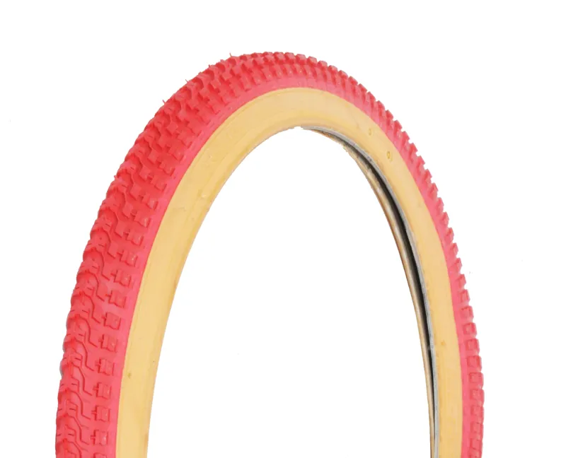 Ammaco 20 x 2.125 Snake Belly Tyre Red