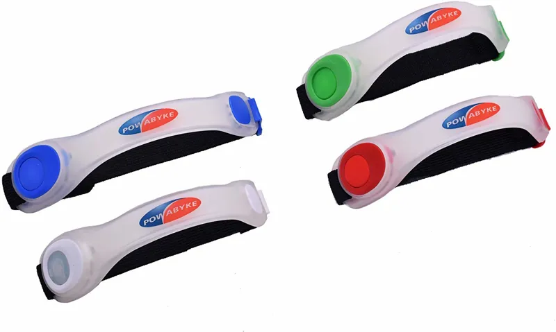 Powabyke Armband and Helmet Light Red