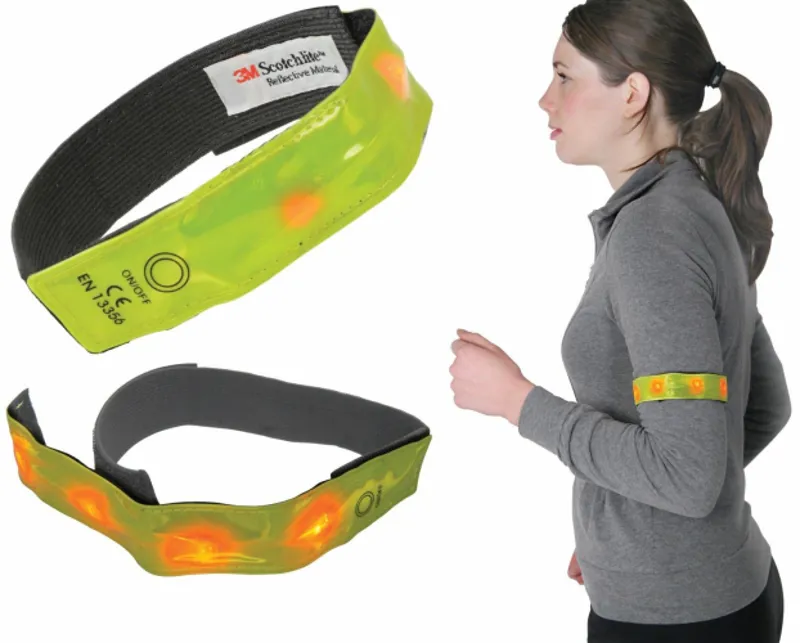 3M Scotchlite Reflective Hi-Viz Arm and Legs 4 LED Bands