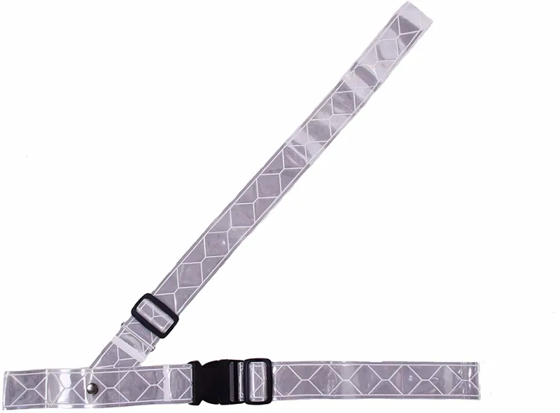 Wowow Sam Browne Reflective Belt White