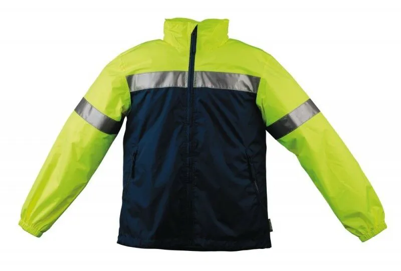 Hi-Viz Hooded Weather Resistant Jacket 
