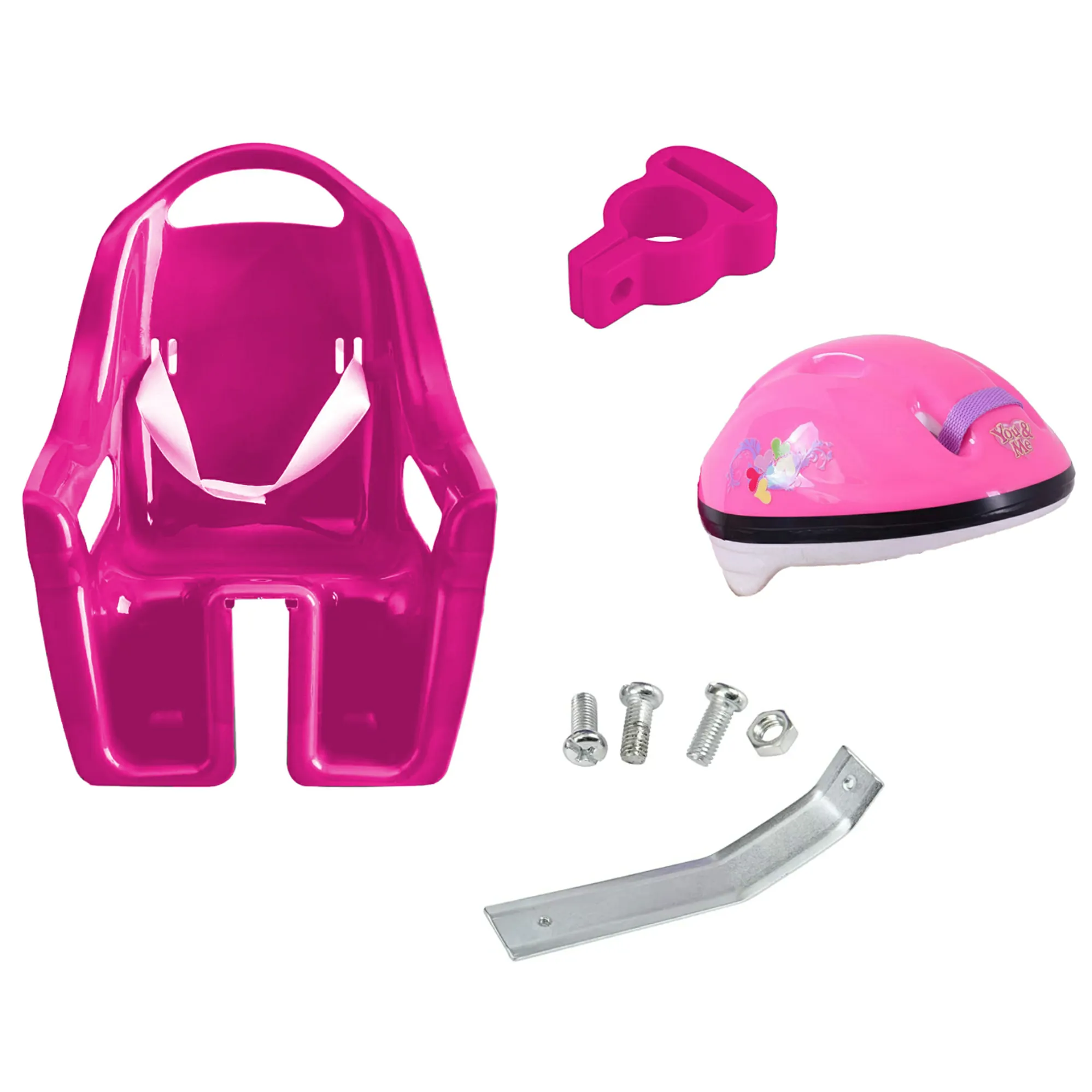 Dolly Seat and Helmet Set Pink Dolly Seat and Helmet Set Pink