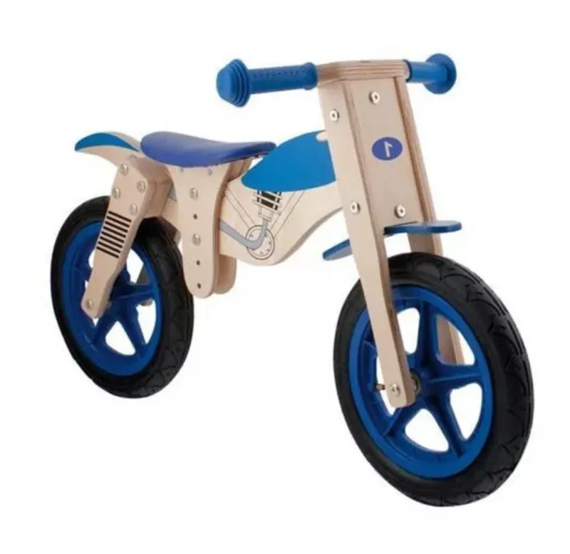 Wooden Motorbike Balance Bike