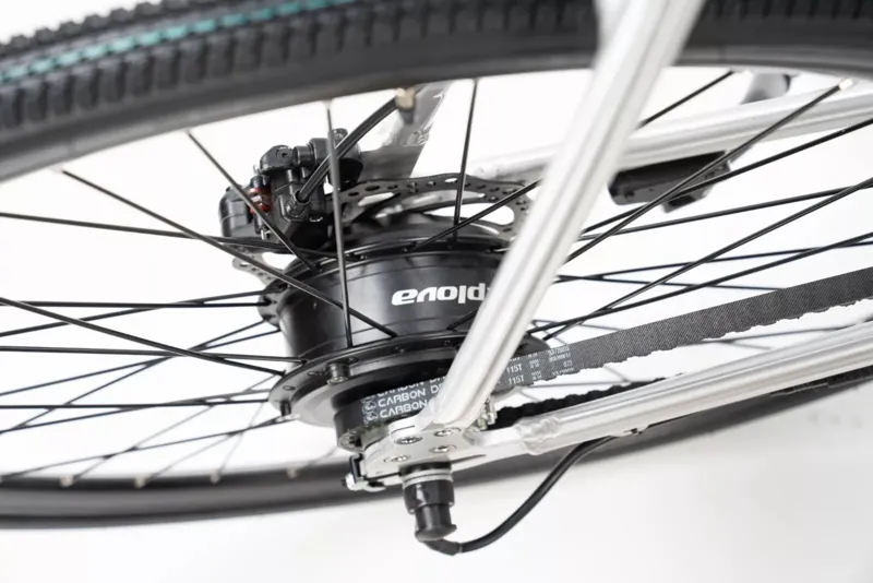 Ceres eZy 700c Electric Hybrid Bike Silver-6