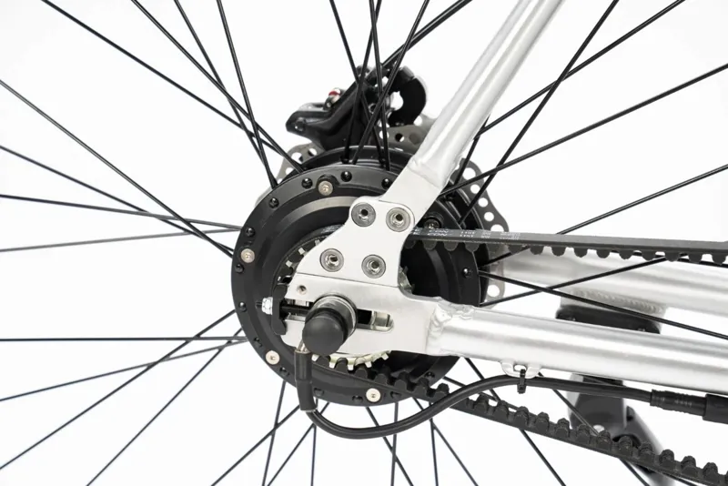 Ceres eZy 700c Electric Hybrid Bike Silver-5