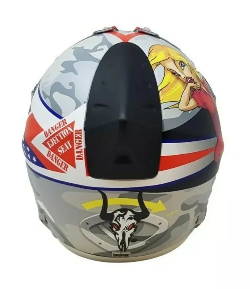 Hotter Full Face Downhill Helmet 55-56cm Black-3