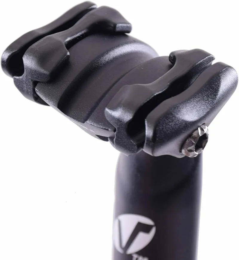 Vavert 31.6mm x 350mm Alloy Seatpost Black-2