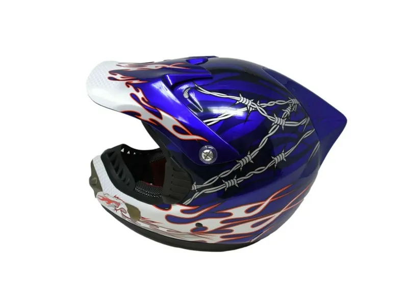 Dragon Full Face Downhill Helmet 55-56cm Blue-2