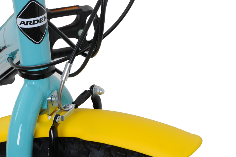 Polisport 26 Clip On Mudguards Yellow-3