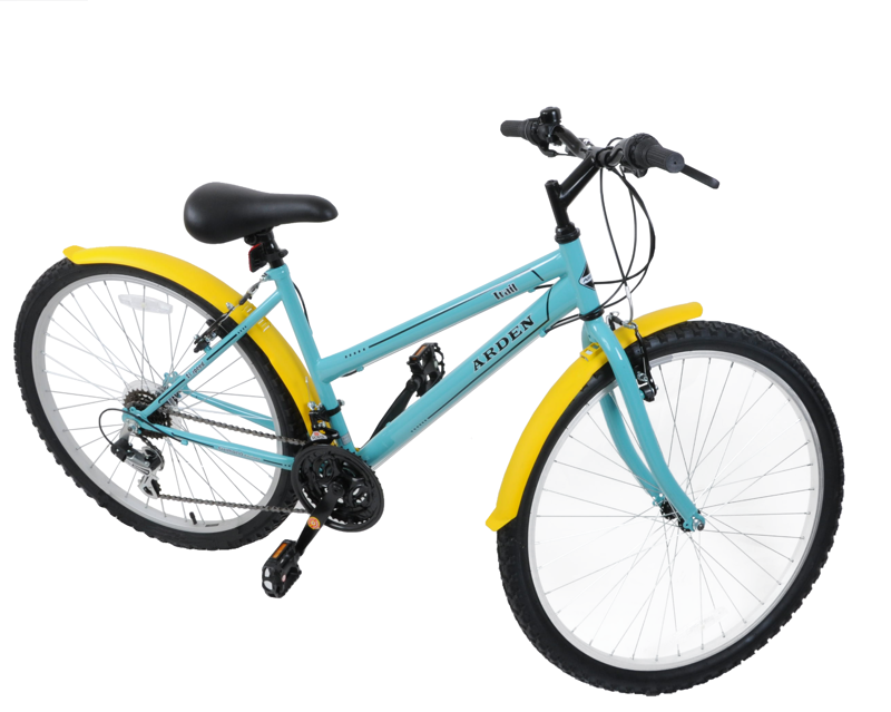 Polisport 26 Clip On Mudguards Yellow-1