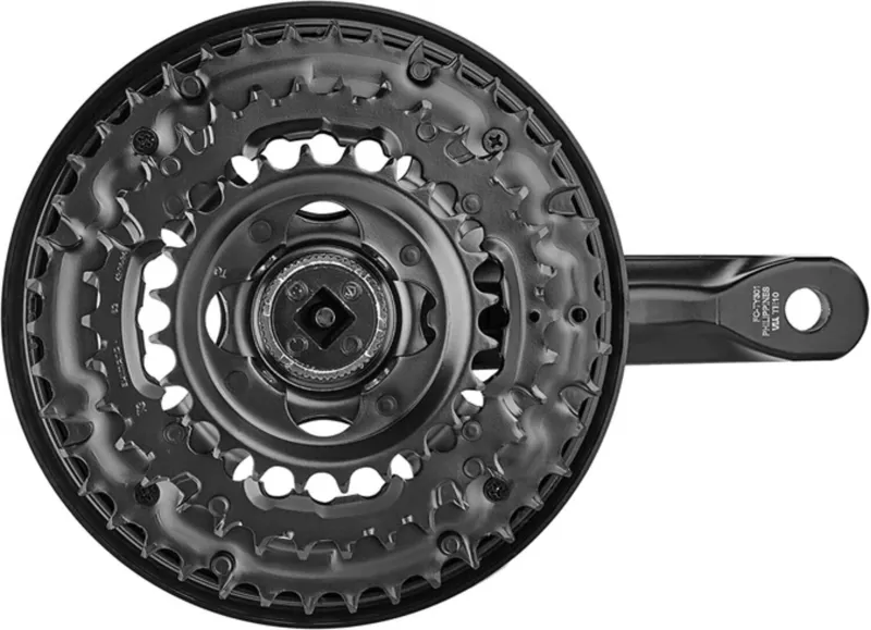 Shimano Tourney FC-TY301 Triple Chainset 42/34/24T Black-3