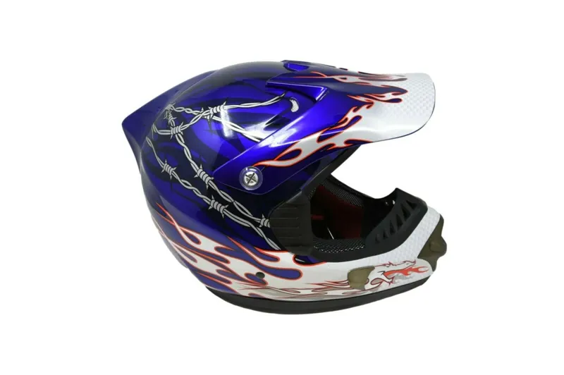Dragon Full Face Downhill Helmet 55-56cm Blue