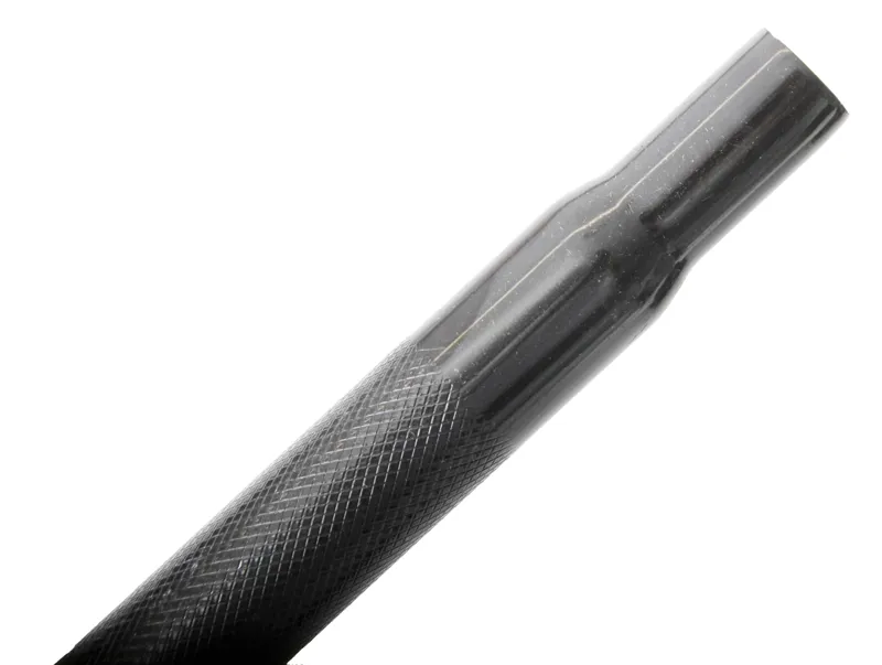 Knurled 27.2mm Seatpost Black