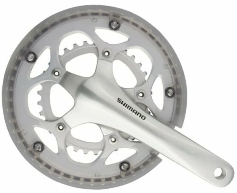Pédalier Shimano Tiagra FC-4550 10 Vitesses - 50/34 Dents - Longueur Manivelle 175 Mm - Occasion Avec Traces
