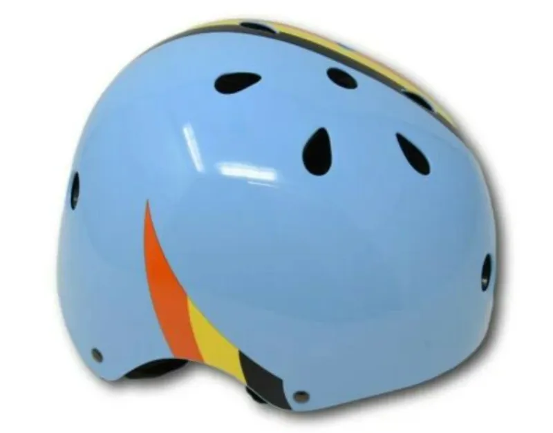 Lazer Team BMX/Skate Helmet 54-58cm Blue/Stripes