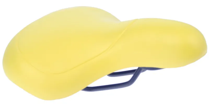 M-Wave EVA City Saddle Yellow-3