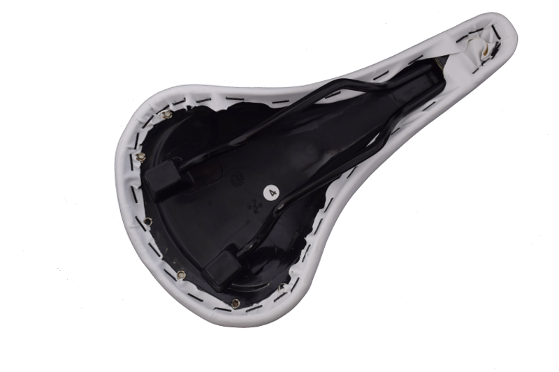M-Wave Riveted Saddle White-2