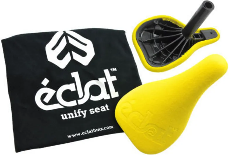 Eclat Complex Padded Saddle Seatpost Yellow-1