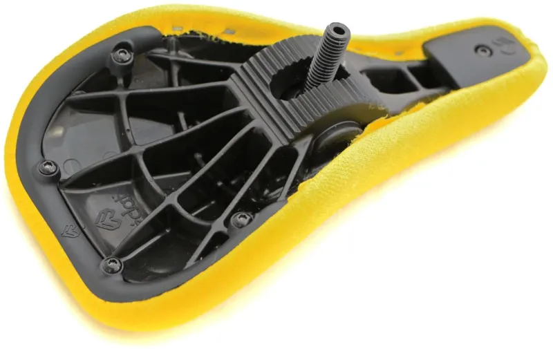 Eclat Gonzo Pivotal Padded BMX Saddle Yellow-2