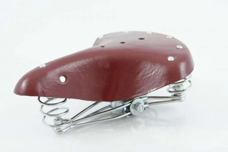 Classic Brown Leather Vintage Sprung Saddle
