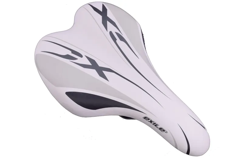 Claud Butler Replacement Kids Bike Saddle White-4