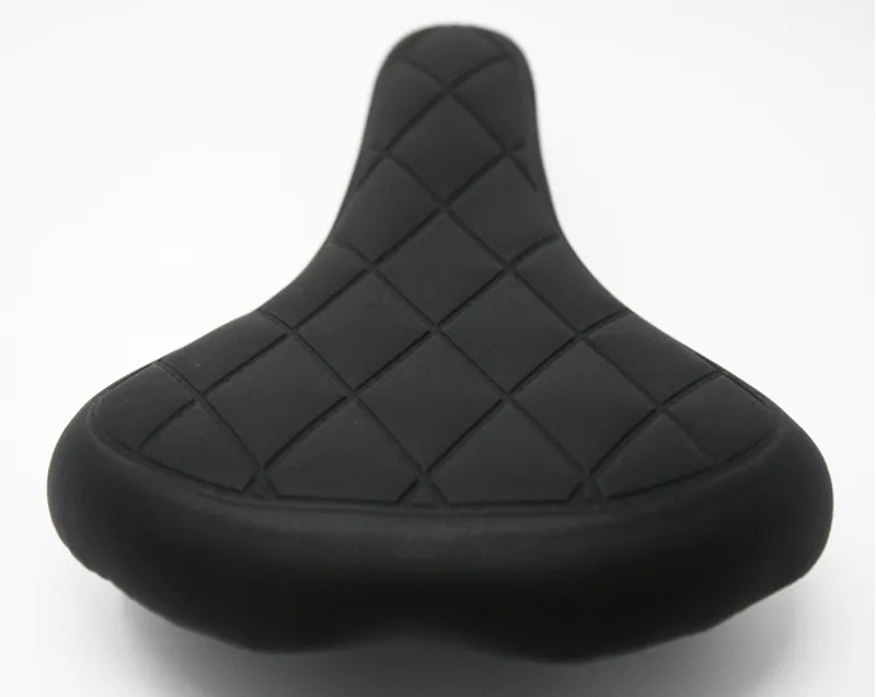 Velo Diamond Padded Saddle Black-3