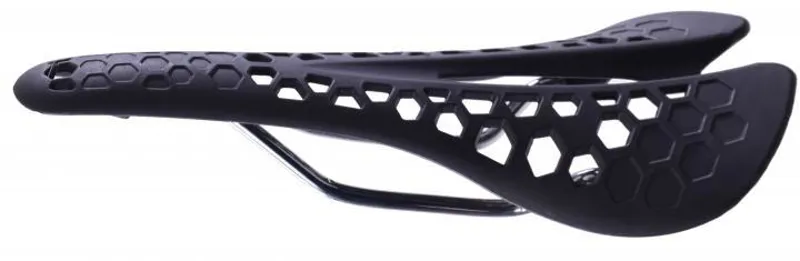 Ammaco Flex Hollow Saddle Black