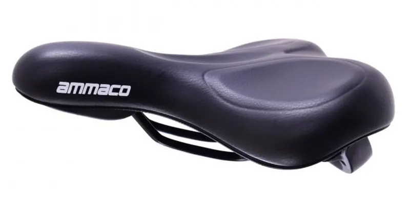 Ammaco Wide Saddle Grab Handle Black