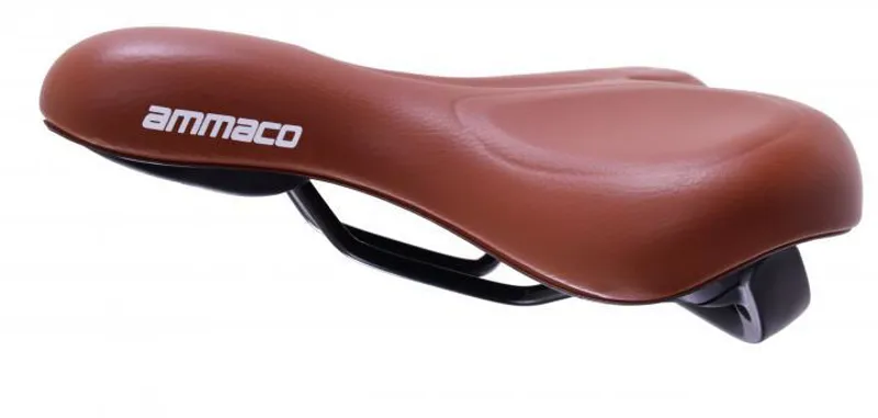 Ammaco Comfort Saddle Grab Handle Brown