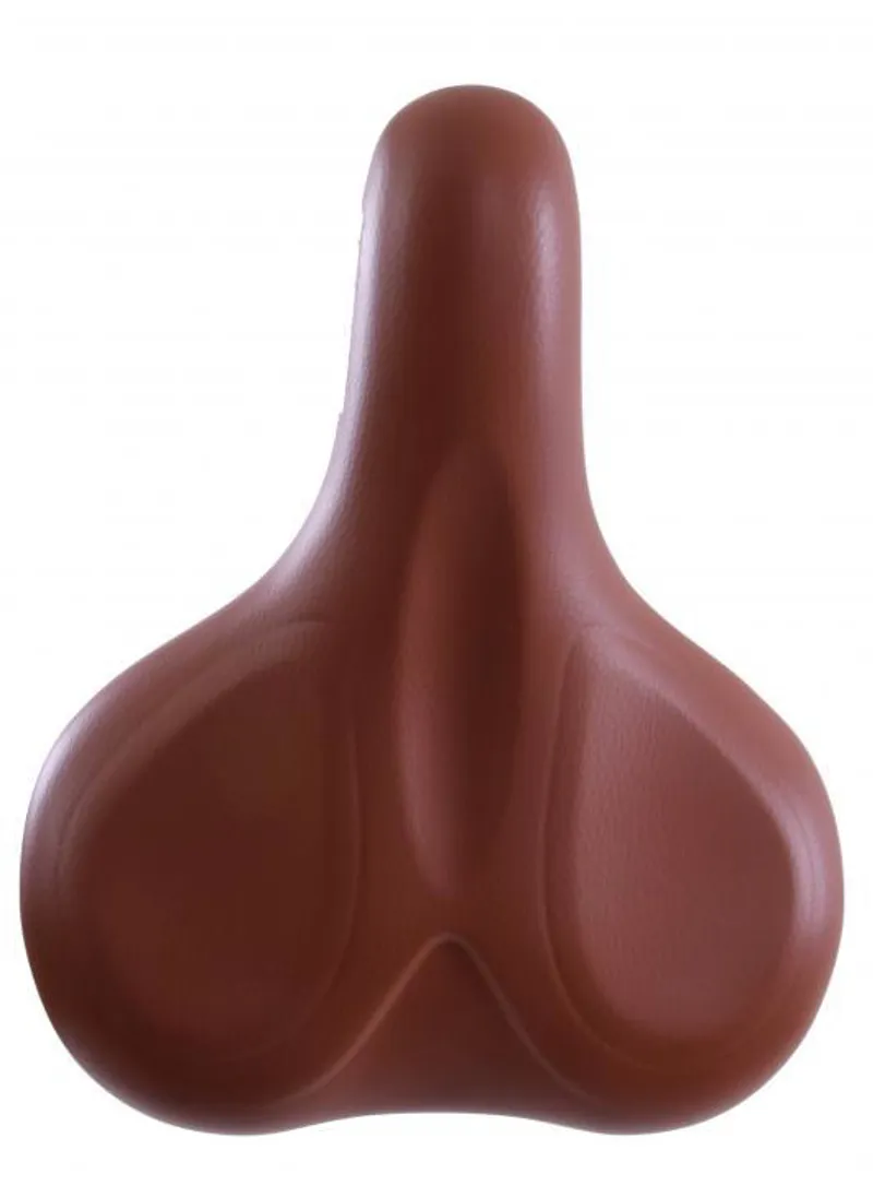 Ammaco Comfort Saddle Grab Handle Brown-2