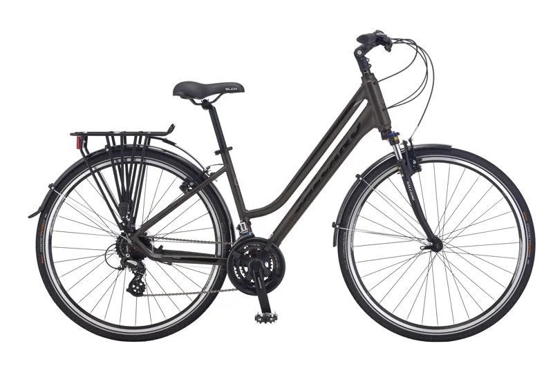 Salcano Istanbul Commuter Hybrid Bike Black