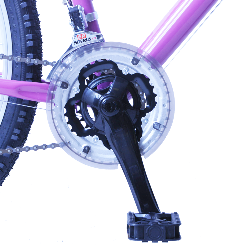 Salcano Shocker 26 Inch Wheel Mountain Bike Purple and White-4