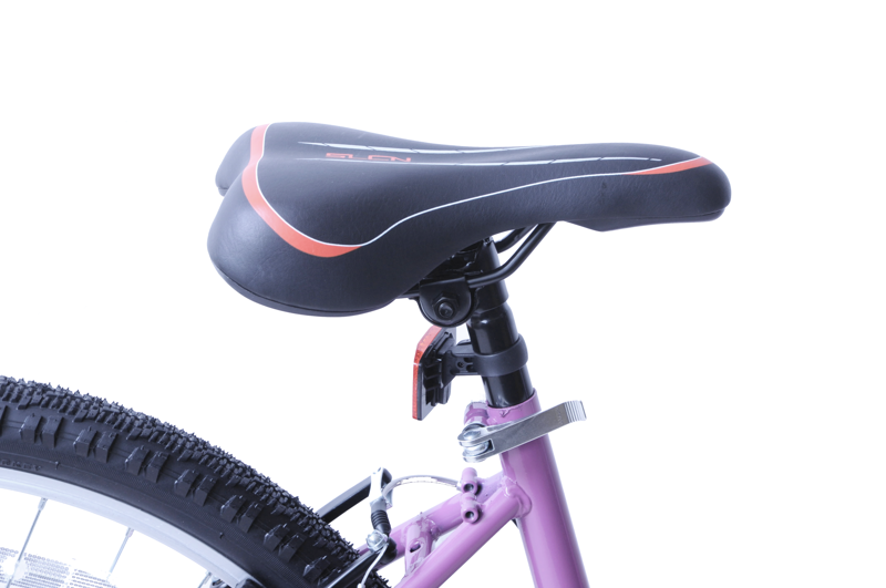 Salcano Shocker 26 Inch Wheel Mountain Bike Purple and White-2