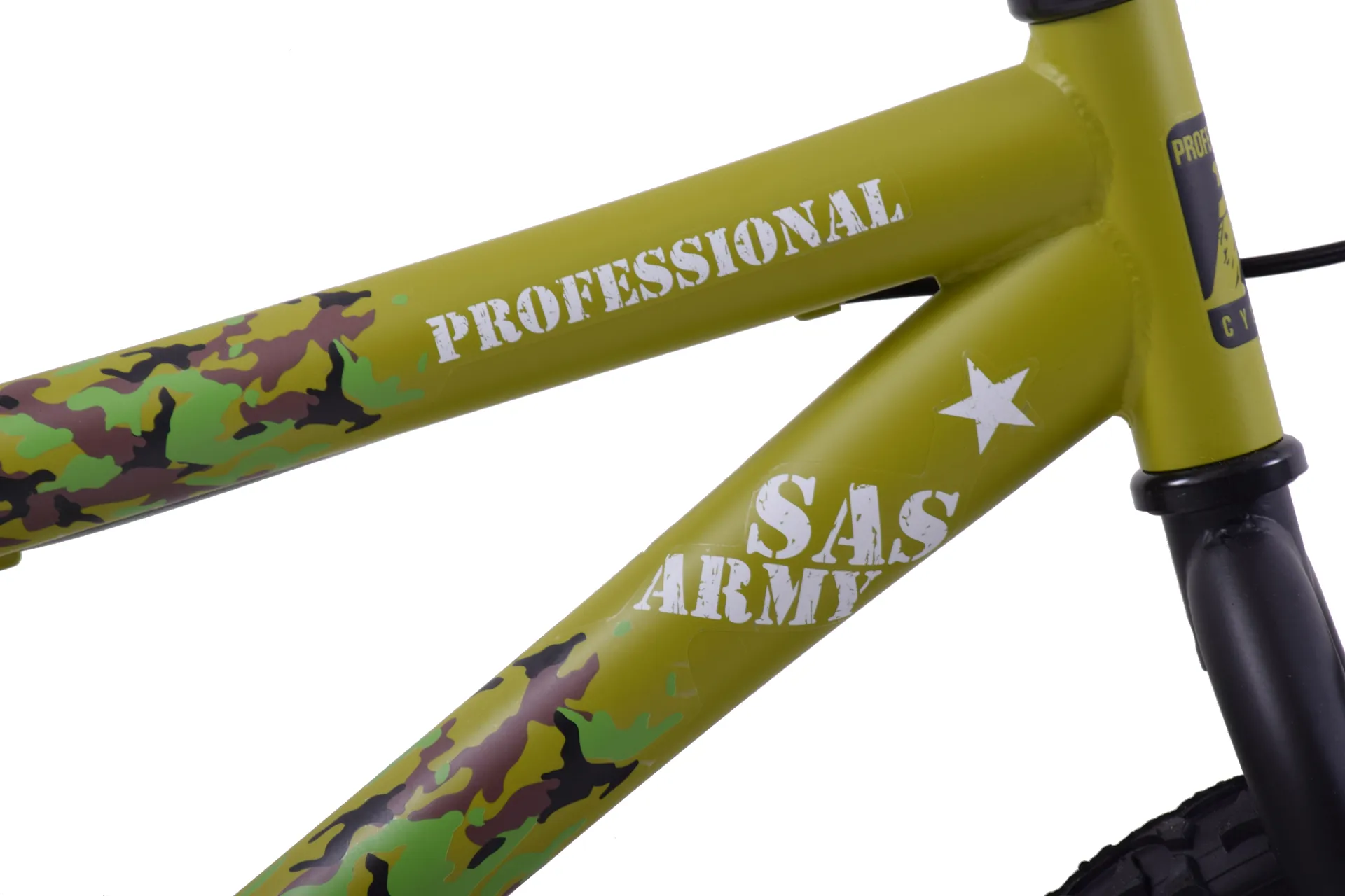 Professional SAS Army 16 Inch Wheel Kids Mountain Bike Green