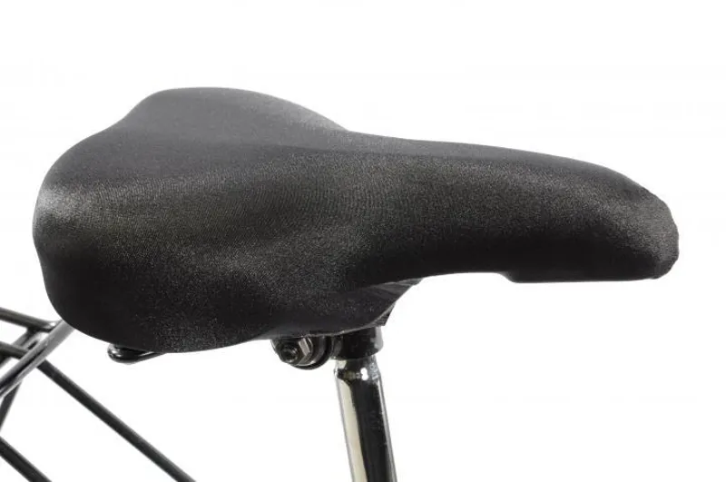 Stretch Lycra Saddle Cover Black-2