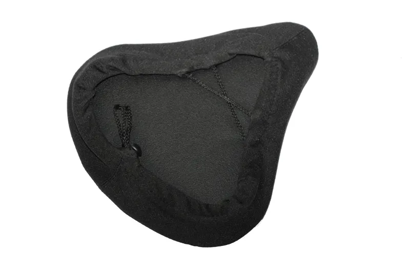 Twice Gel Comfort Wide Saddle Cover Black-1