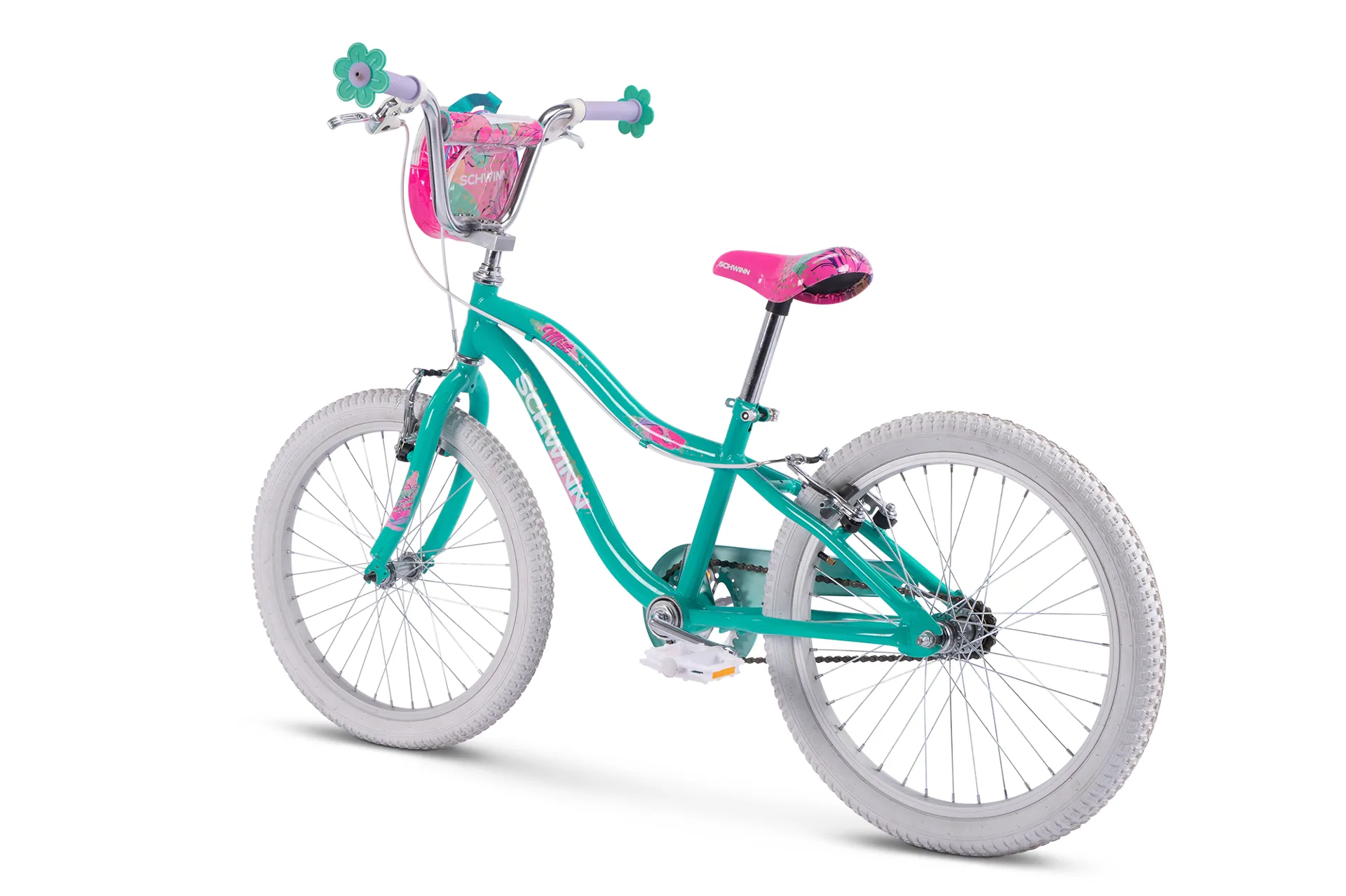 Kids Bike Girls 20 Inch Bike Teal Dart 20” Kids' Bike 7-Speed (6-8