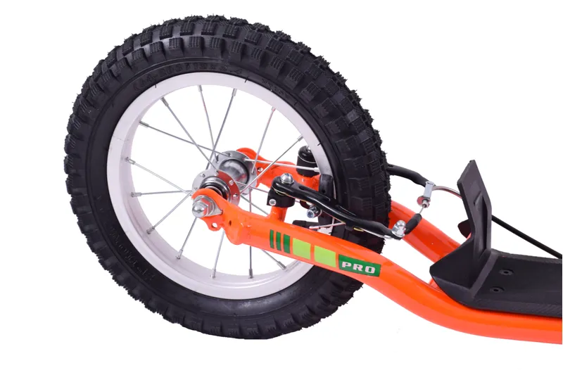  Professional Scoot-Pro 12 Inch Wheel Scooter Orange-5