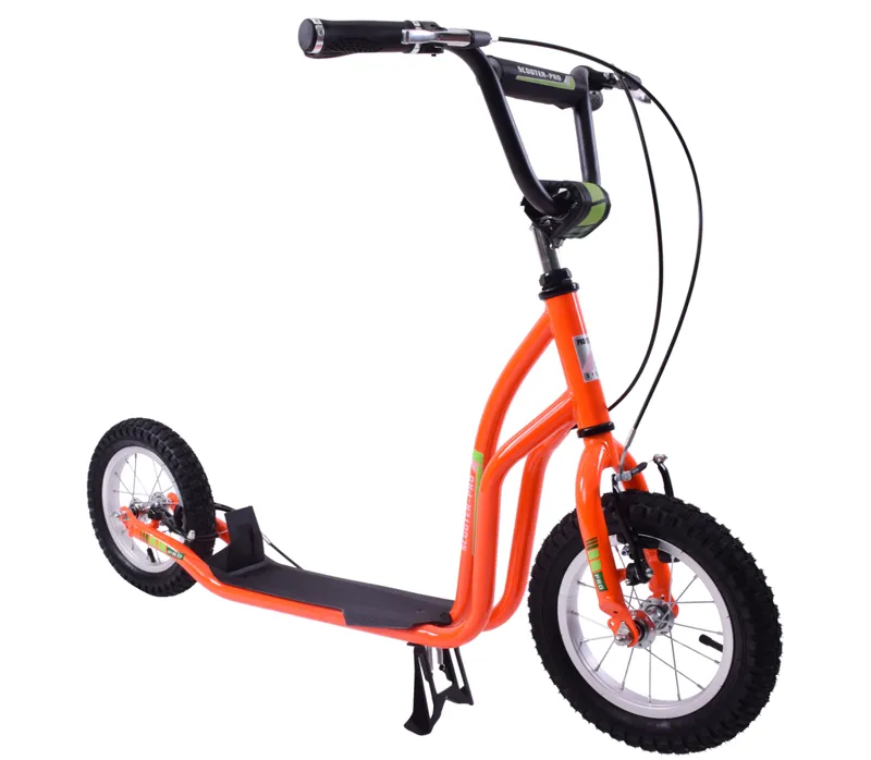  Professional Scoot-Pro 12 Inch Wheel Scooter Orange
