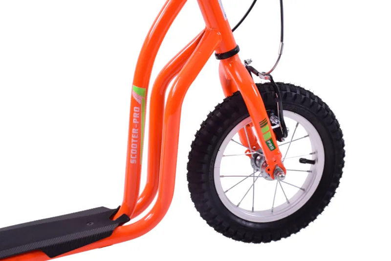  Professional Scoot-Pro 12 Inch Wheel Scooter Orange-2